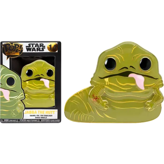 Star Wars - Jabba the Hutt 4" Pop! Enamel Pin