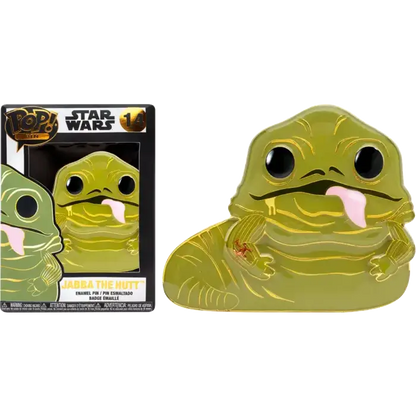Star Wars - Jabba the Hutt 4" Pop! Enamel Pin