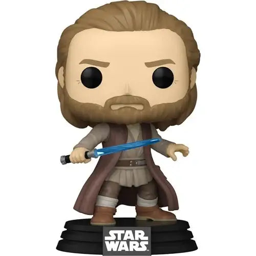 Star Wars: Obi-Wan Kenobi (Battle Pose) Funko Pop! Vinyl Figure #629 - Storybook Swag