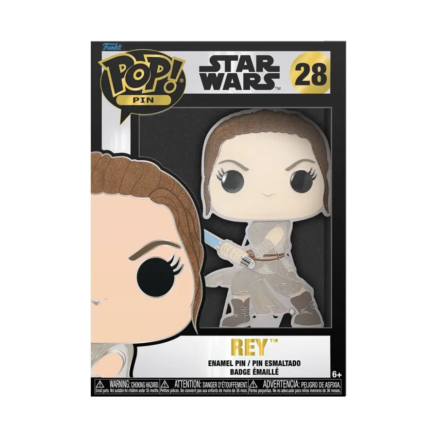 Star Wars - Rey 4" Pop! Enamel Pin