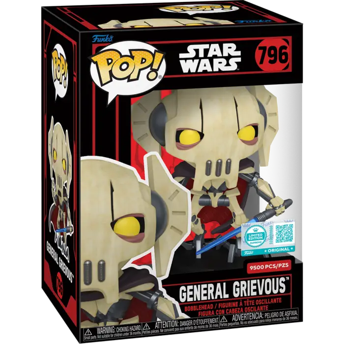 Star Wars: The Clone Wars - General Grievous Pop! Limited Edition - pop!! Star Wars