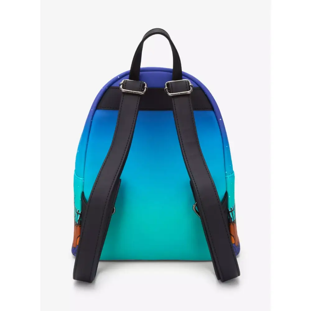 Stitch Pumpkin Glow-In-The-Dark Loungefly Mini Backpack