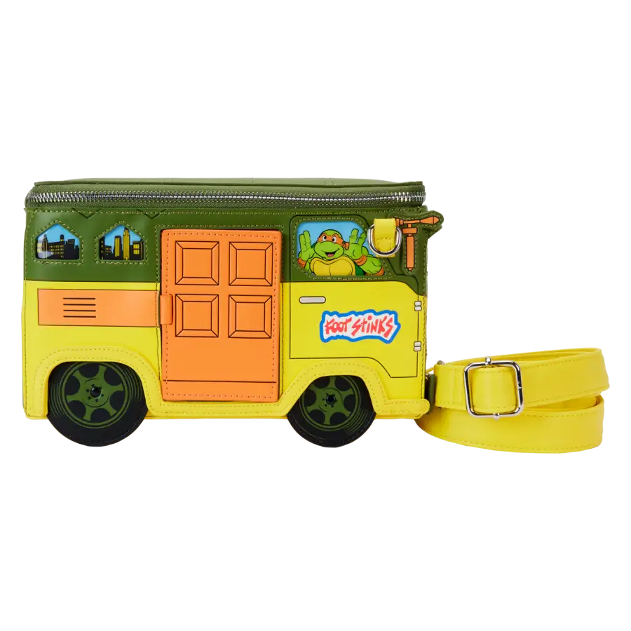 Teenage Mutant Ninja Turtles: 40th Anniversary - Party Wagon Figural Crossbody Bag