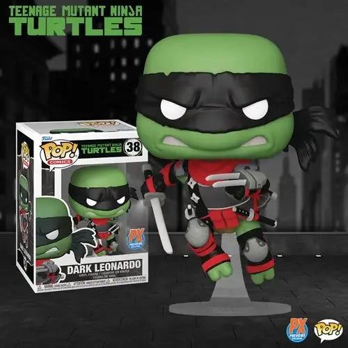Teenage Mutant Ninja Turtles Dark Leonardo Funko Pop! Vinyl Figure #38 - Previews Exclusive - Storybook Swag