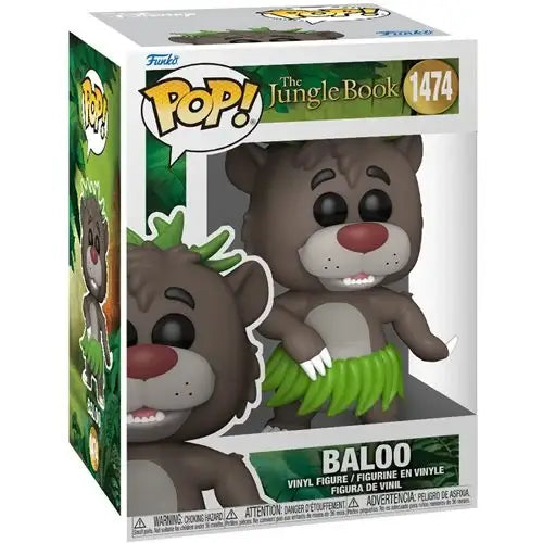 The Jungle Book Baloo Funko Pop! Vinyl Figure #1474 - Storybook Swag