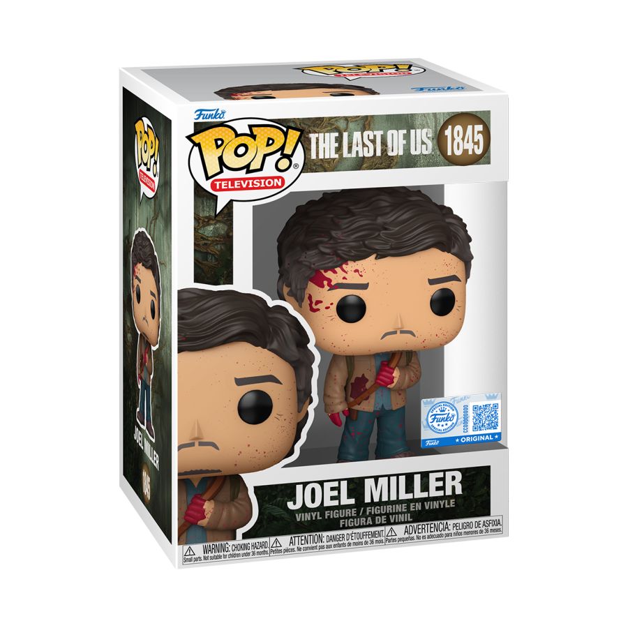 The Last of Us (TV) - Joel Miller (Battle Damaged) US Exclusive Pop! Vinyl - POP! TV / Movies/Celebrity/Sports