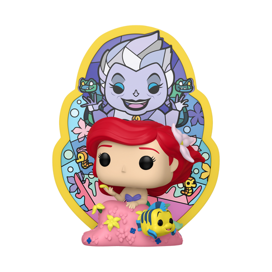 The Little Mermaid (1989) - Ariel (Stained Glass) Pop! Deluxe - POP!! Disney