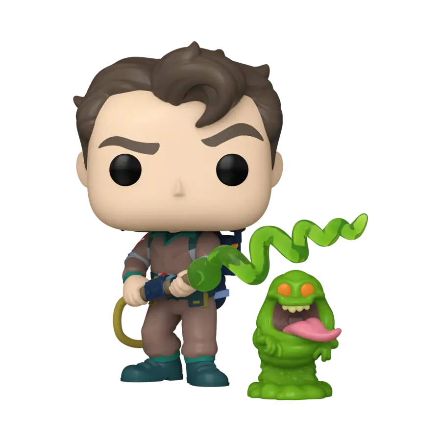 The Real Ghostbusters (TV'86) - Venkman w/Slimer Pop! Vinyl