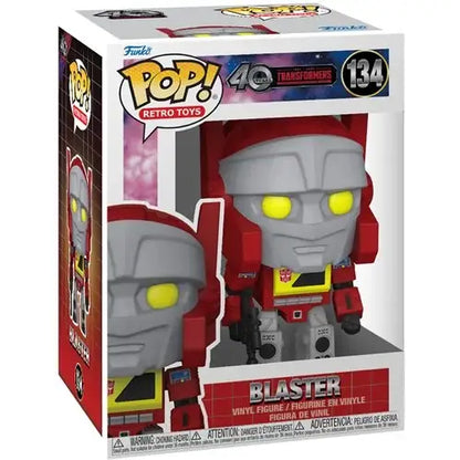 Transformers: Generation 1 Blaster Funko Pop! Vinyl Figure #134 - Storybook Swag