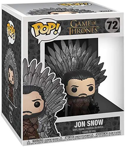 TV/Movies -GAME OF THRONES - JON SNOW SITTING ON IRON THRONE - POP! TV / Movies/Celebrity/Sports