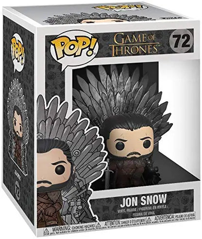 TV/Movies -GAME OF THRONES - JON SNOW SITTING ON IRON THRONE - POP! TV / Movies/Celebrity/Sports