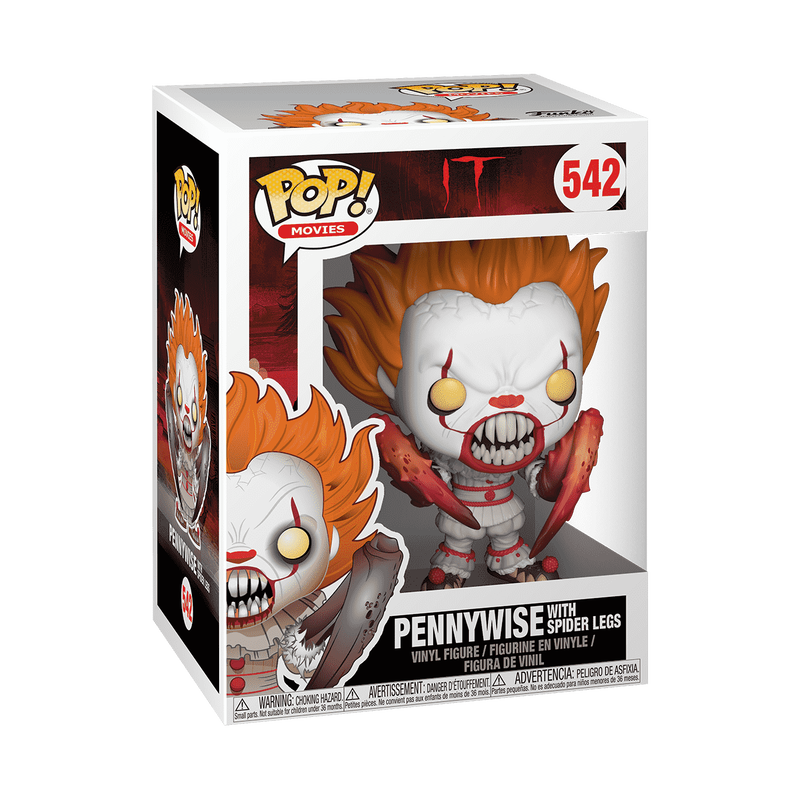 TV/ movies - IT (2017) – Pennywise with Spider Legs - POP! TV / Movies/Celebrity/Sports