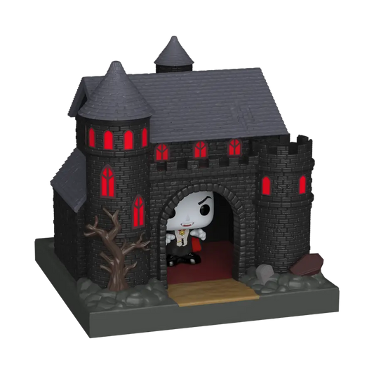 Universal Monsters - Dracula's Castle with Dracula Bitty Pop! Town