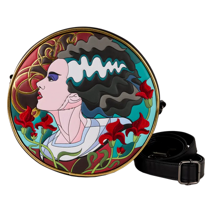 Universal Monsters - The Bride of Frankenstein Stained Glass Crossbody Bag