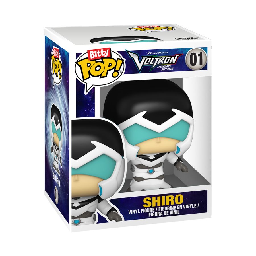 Voltron - Voltron with Shiro Bitty Pop! Bot - Animation