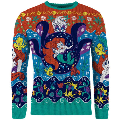 Disney The Little Mermaid Christmas Jumper