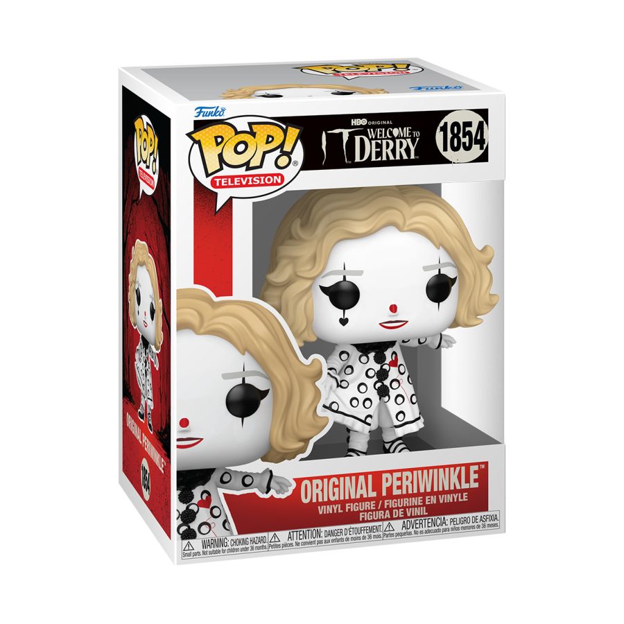 Welcome to Derry - Original Periwinkle Pop! Vinyl - POP! TV / Movies/Celebrity/Sports