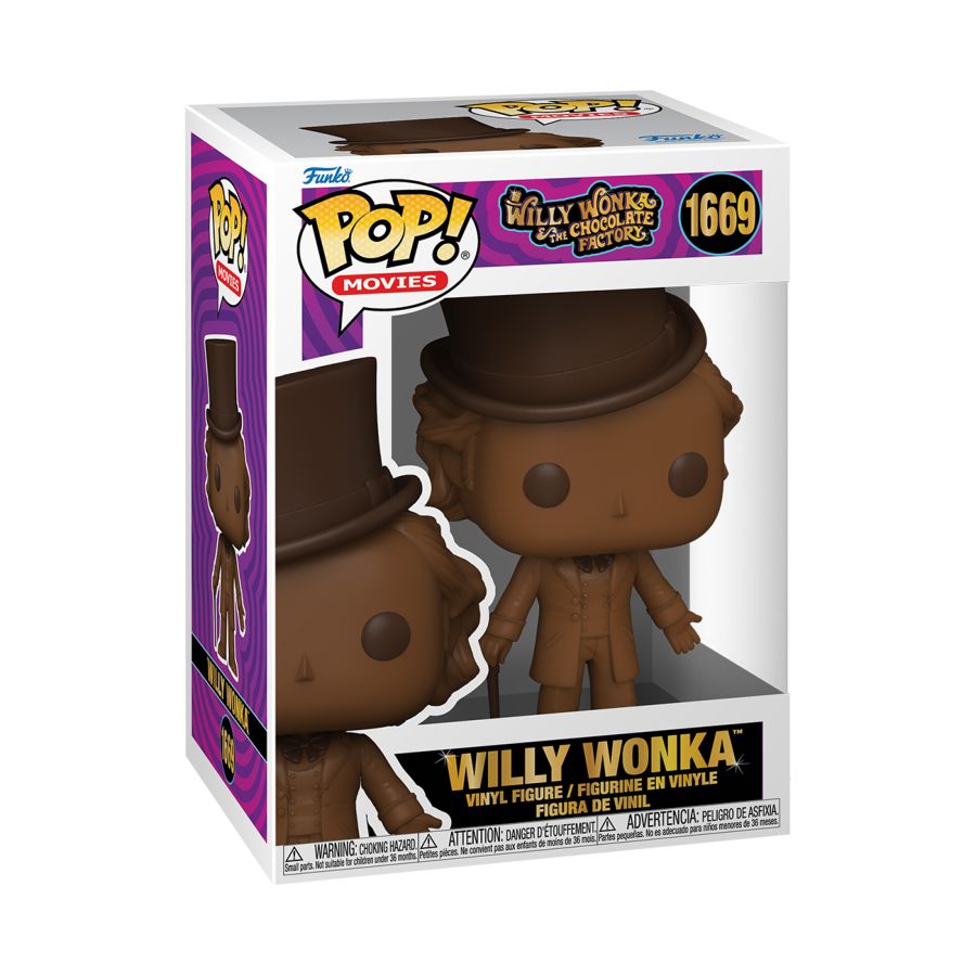Willy Wonka - Willy Wonka Choc (Scented) Pop! Vinyl - POP! TV / Movies/Celebrity/Sports