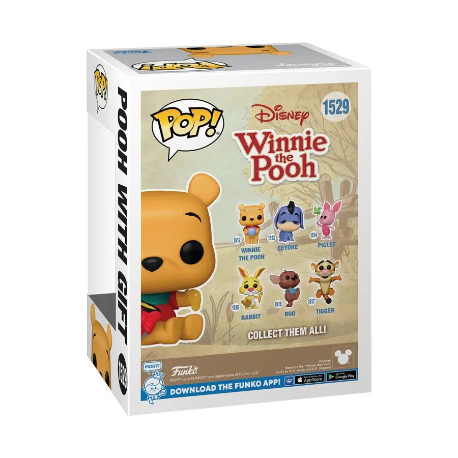 Winnie the Pooh - Pooh with gift US Exclusive Pop! Vinyl