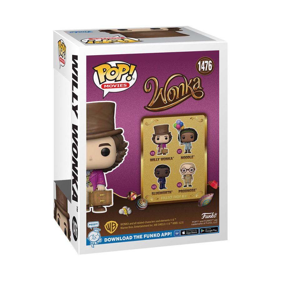 Wonka (2023) - Willy Wonka Pop! Vinyl - POP! TV / Movies/Celebrity/Sports