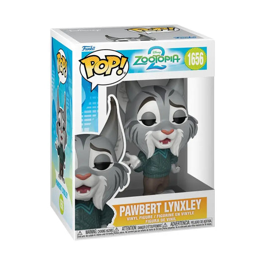 Zootopia 2 - Pawbert Lynxley Pop! Vinyl